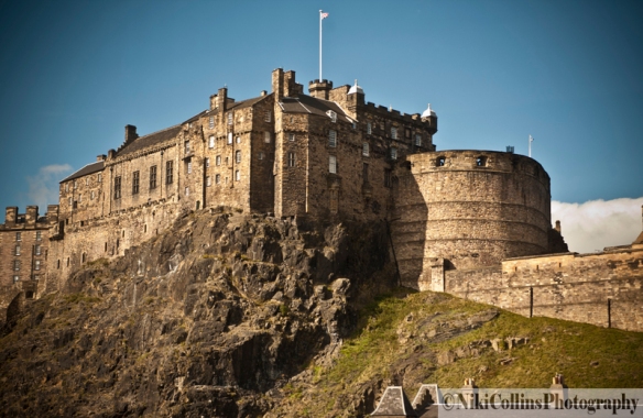 Edinburgh Castle, the View from the Venue